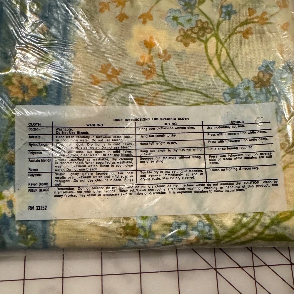 Vintage Buena Vista Floral Curtain Panels 81
